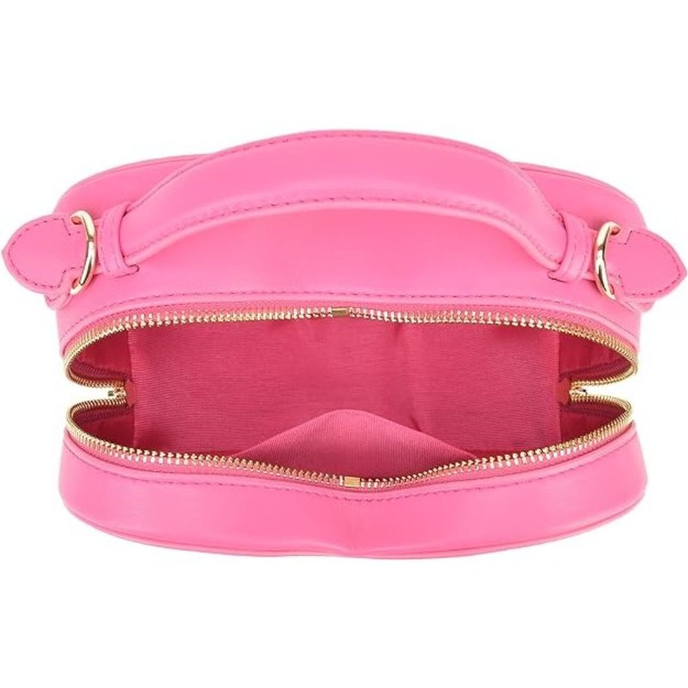 NWT Hot Pink Heart Purse Faux Leather Halloween Costume: Barbie Bag - Picture 4 of 9